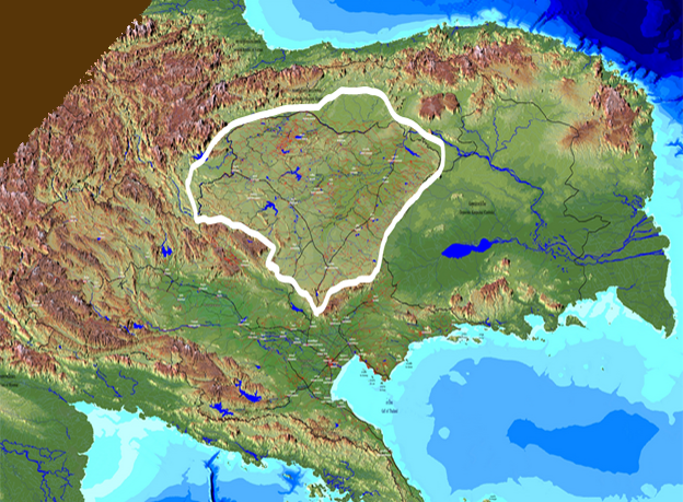 Isaan global map Isaan global map